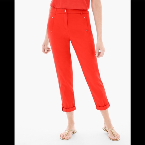 Chico's Pants & Jumpsuits Nwt Chicos Luxe Utility Convertible Ankle